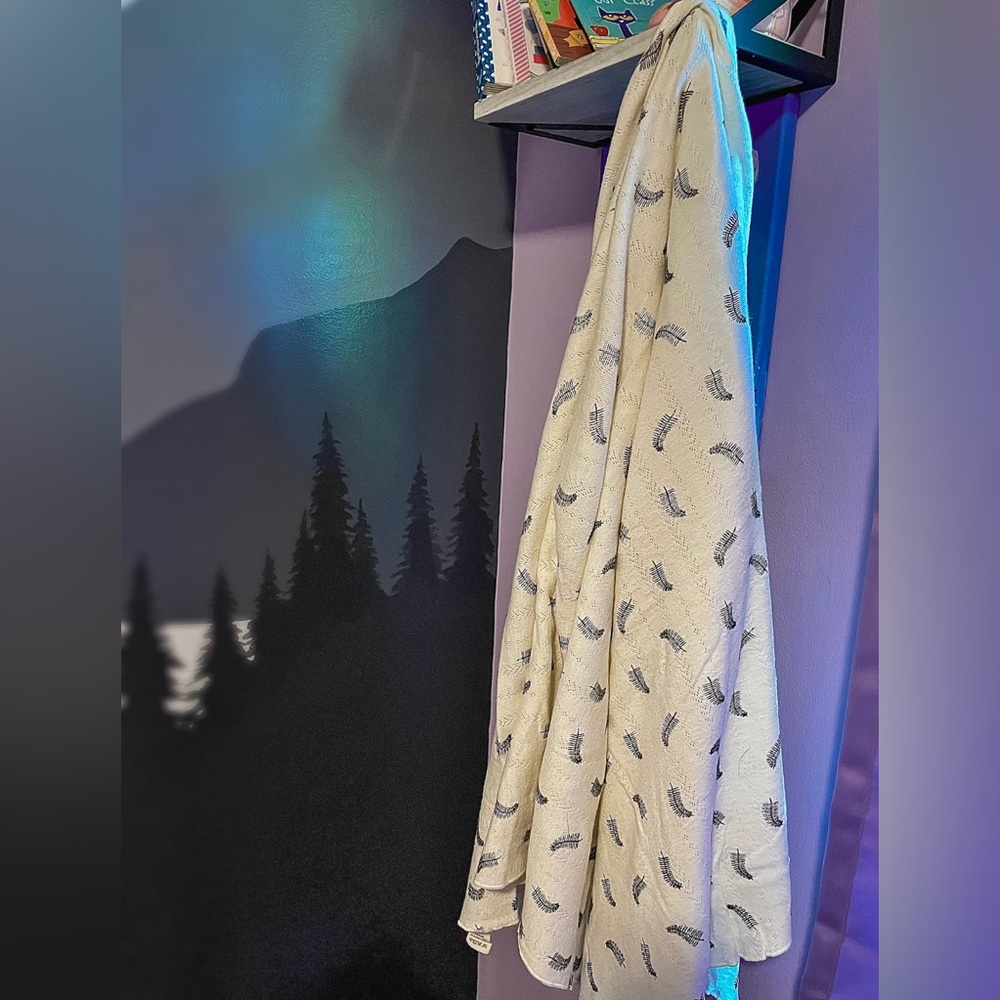 Kate Quinn tiny fern swaddle